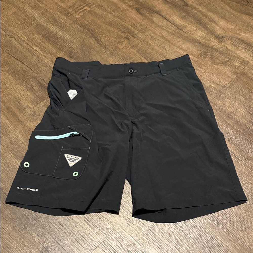 Columbia Black and White Active Shorts